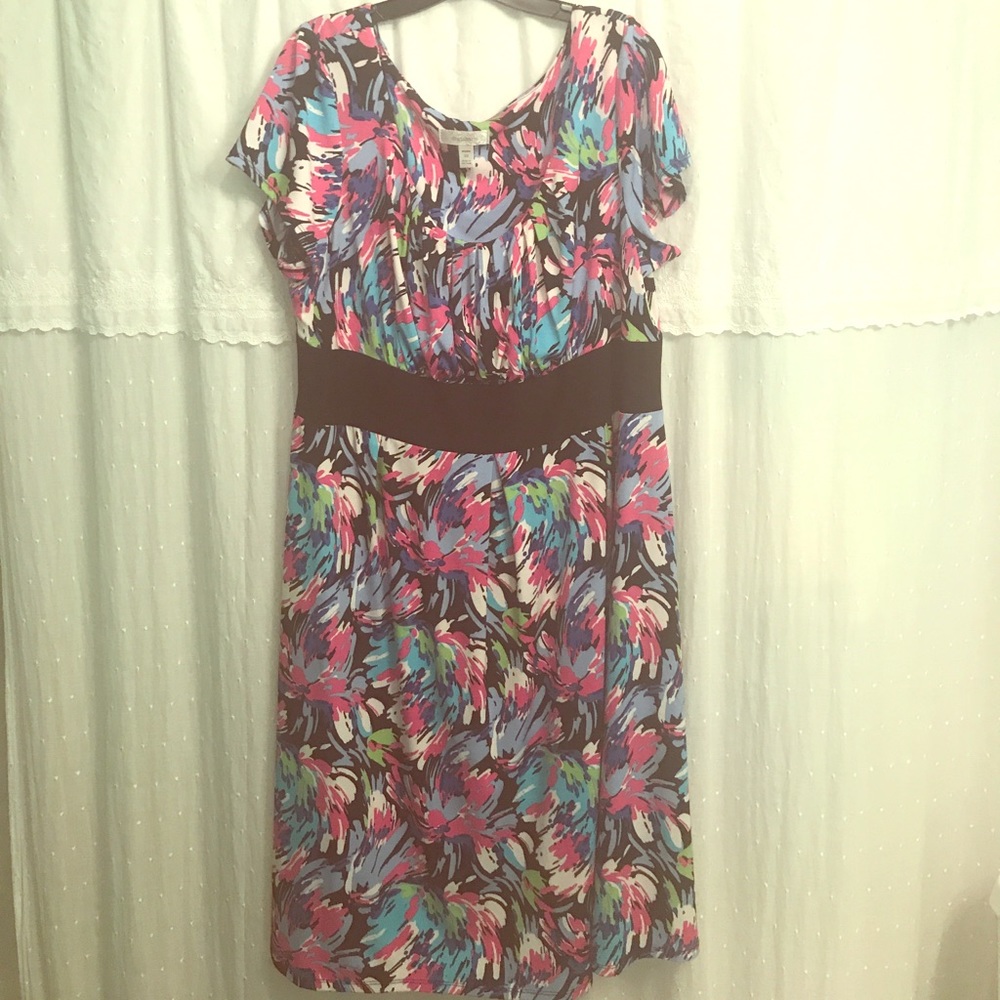 Dress Barn 20 Fun, colorful dress!