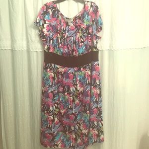 Dress Barn 20 Fun, colorful dress!