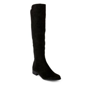Unisa Black Unhudy Over The Knee Boots