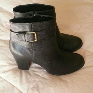 Cole Haan black booties