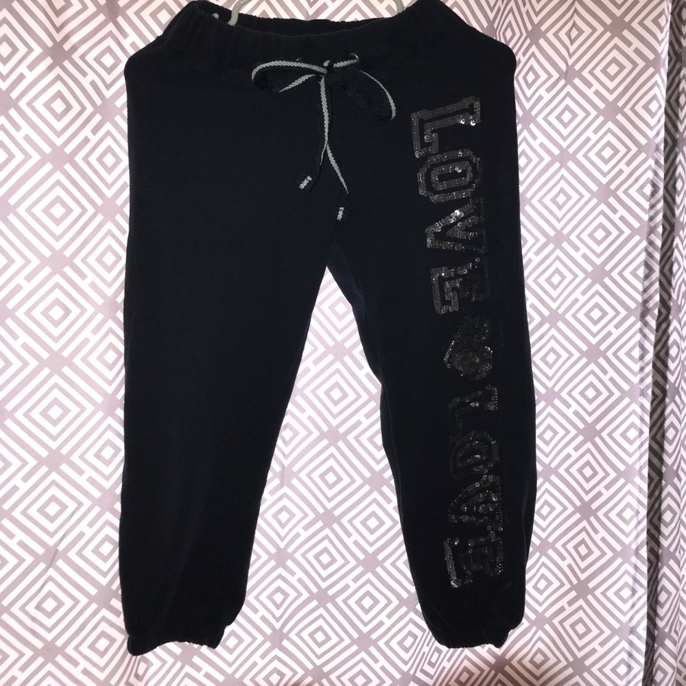 Love Sparkled Sweatpants