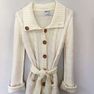 Women's Cream Cardigan