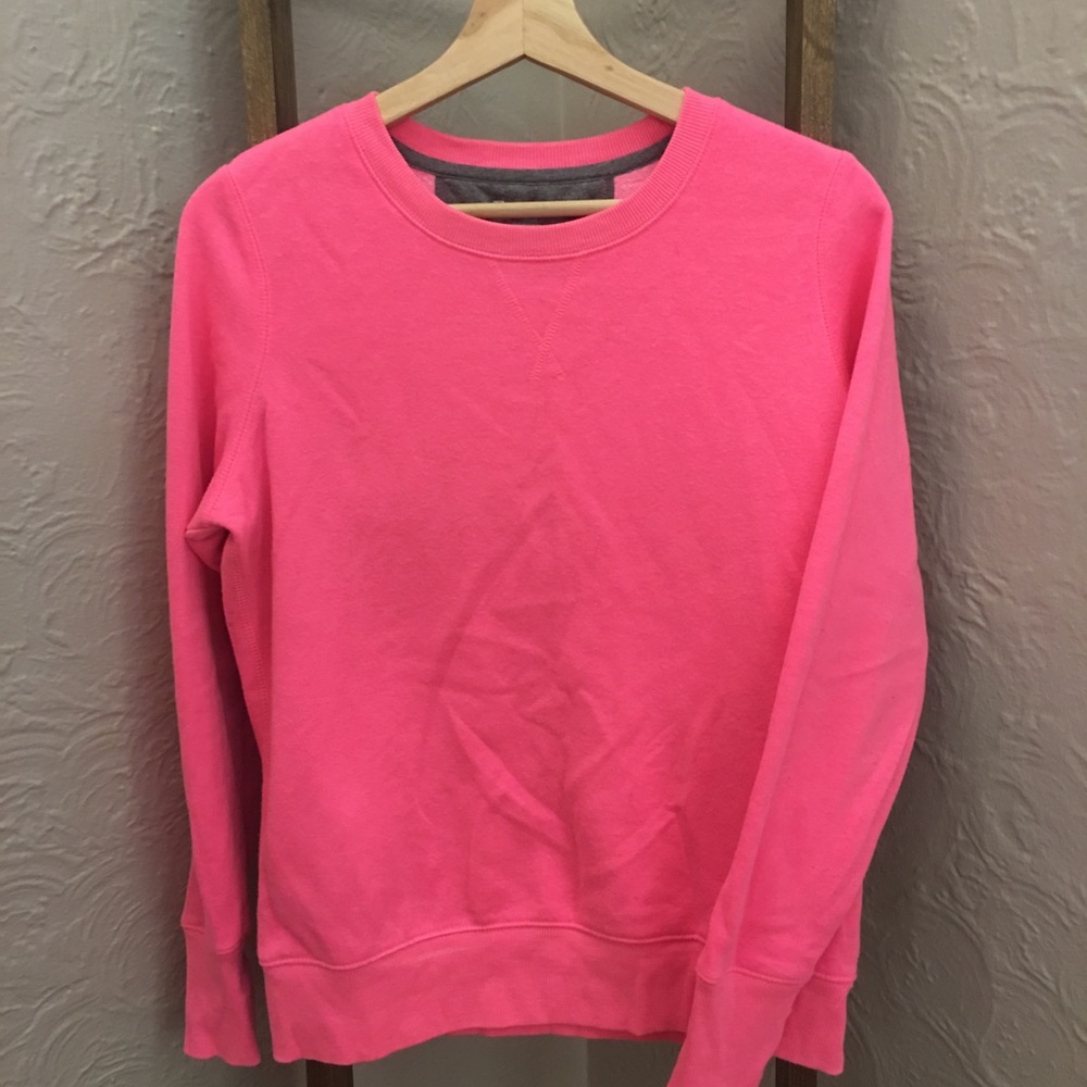 Great condition! Hot pink crew neck sweatshirt