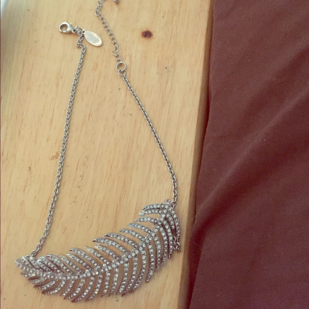 Feather necklace