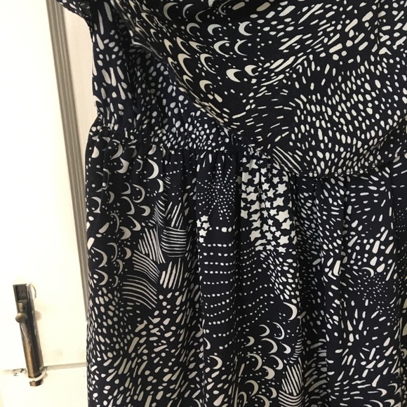 ZOA New York Print Flounce Mini Dress - Picture 3 of 4
