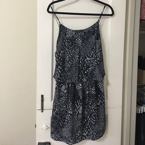 ZOA New York Print Flounce Mini Dress - Picture 4 of 4