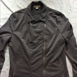 Gray zip up. Love Change-Italy