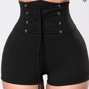 BRAND NEW. Black shorts.