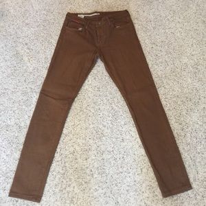 !IT BROWN ULTRA SKINNY JEAN
