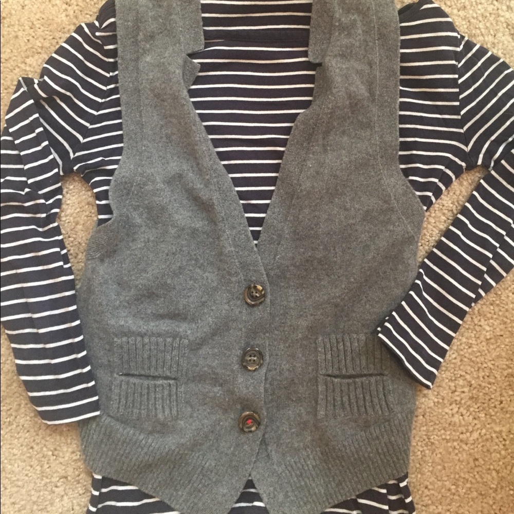 Cashmere vest