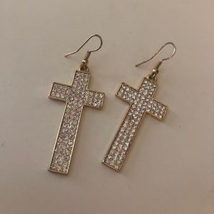 Beautiful cross earrings!