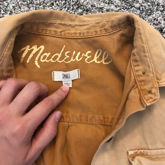 Madewell Tops - Camel colored button up from madewell.