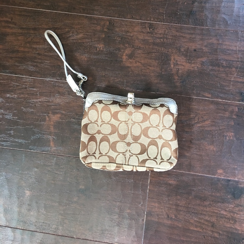 Original Coach Wristlet