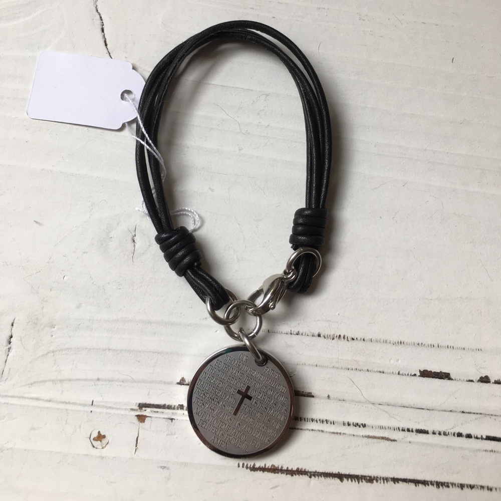 🆕Unisex Lord’s Prayer bracelet, NWT 🙏