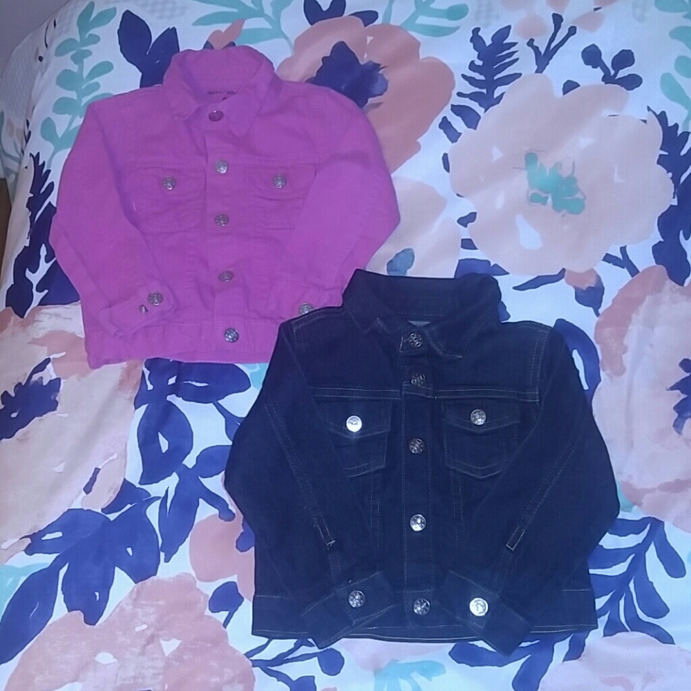 👉BUNDLE👈 Two infant Jean jackets
