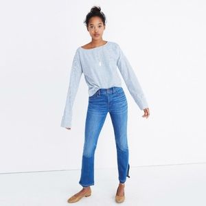 Madewell Convertible Cold-Shoulder Top
