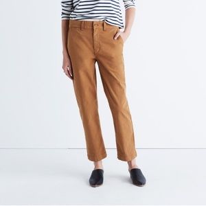 Madewell Cruiser Straight Chino Pants