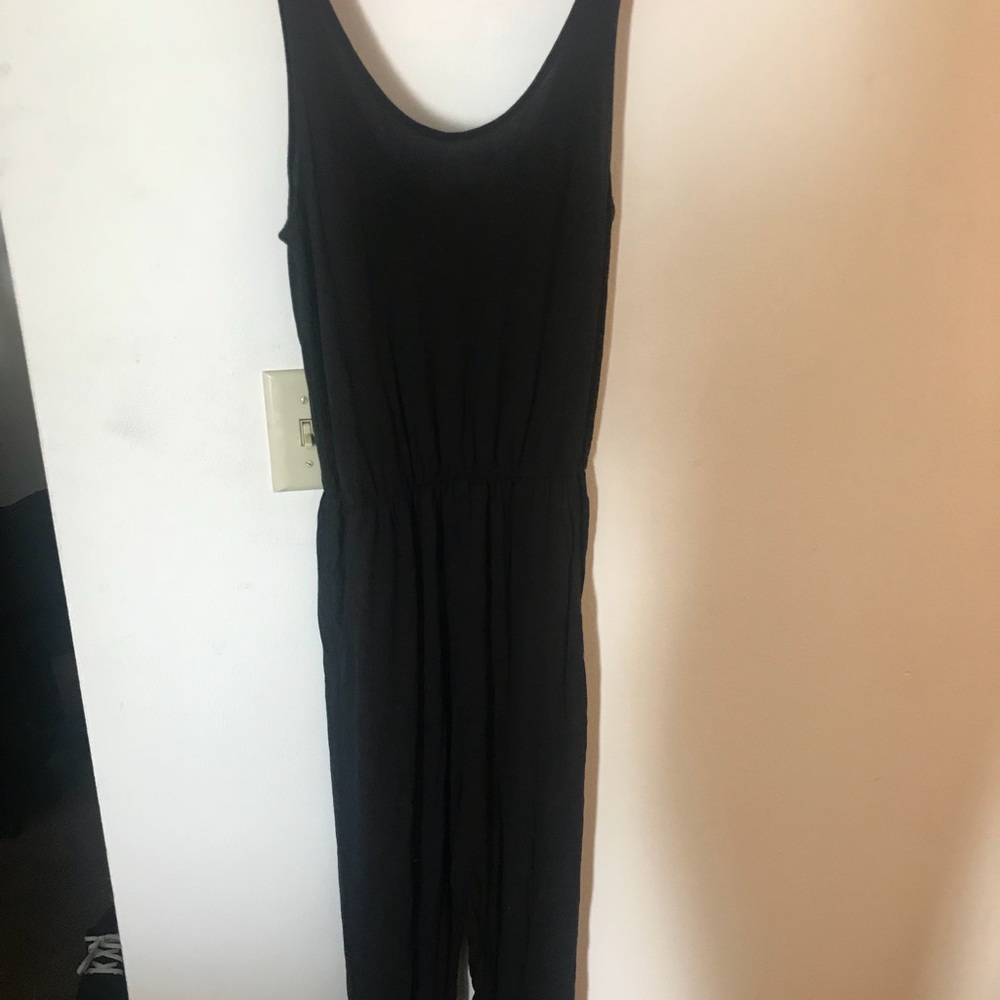 Black jump suit