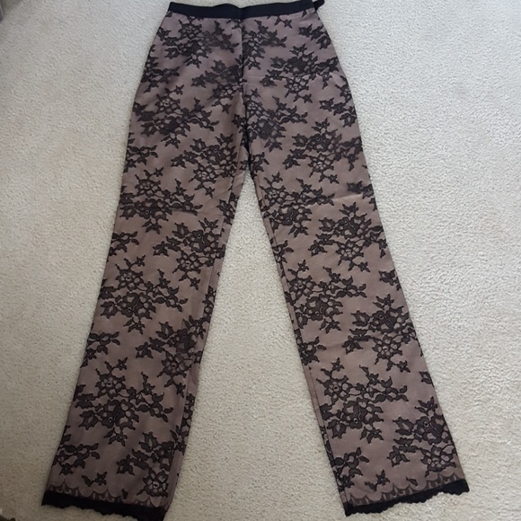 NWT Vintage BCBG Max Azria Lace Pants - Picture 6 of 8