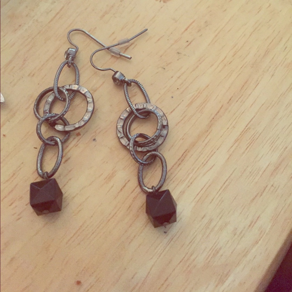 Long dangly earrings