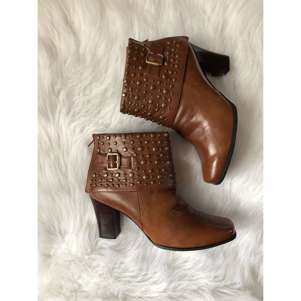 Brown booties