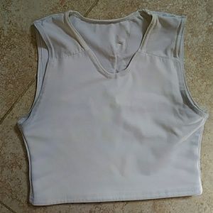 FTM GC2B White Chest Compression Binder