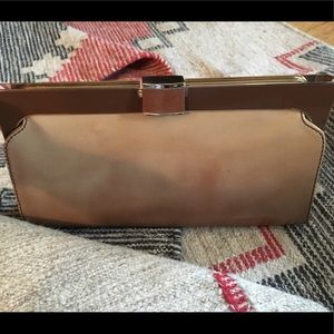 Gorgeous Patent Leather Clutch - Banana Republic