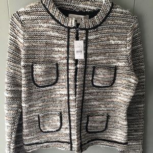 NWT LOFT Tweed Jacket, Size Small