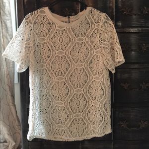 Banana Republic lace shirt