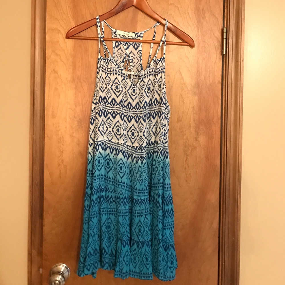 Blue Ombré Dress NWOT