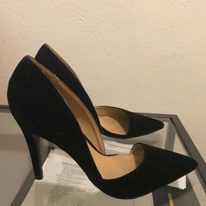 Black tall heels