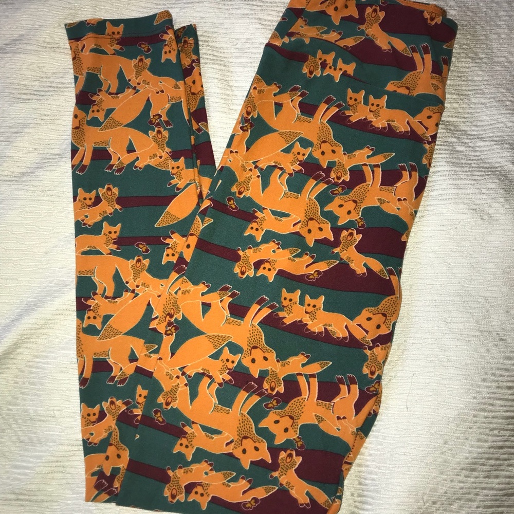 Fox LuLaRoe OS Leggings
