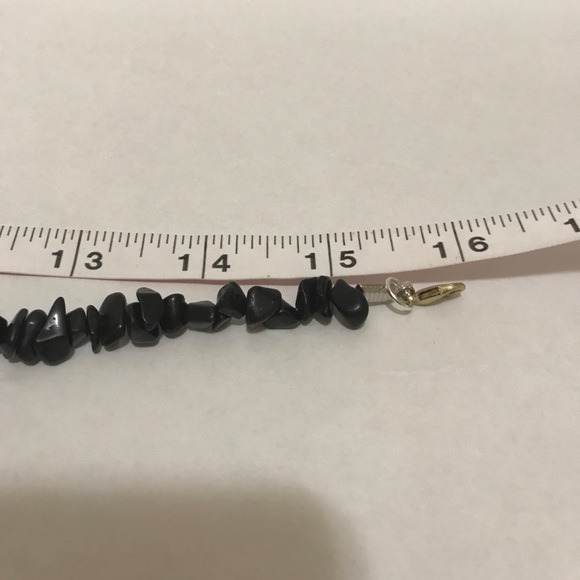 Black Jasper Fashion Statement Necklace - Picture 4 of 4