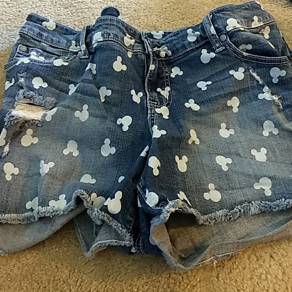 Disney Mickey head shorts