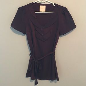 Plum ModCloth top XS