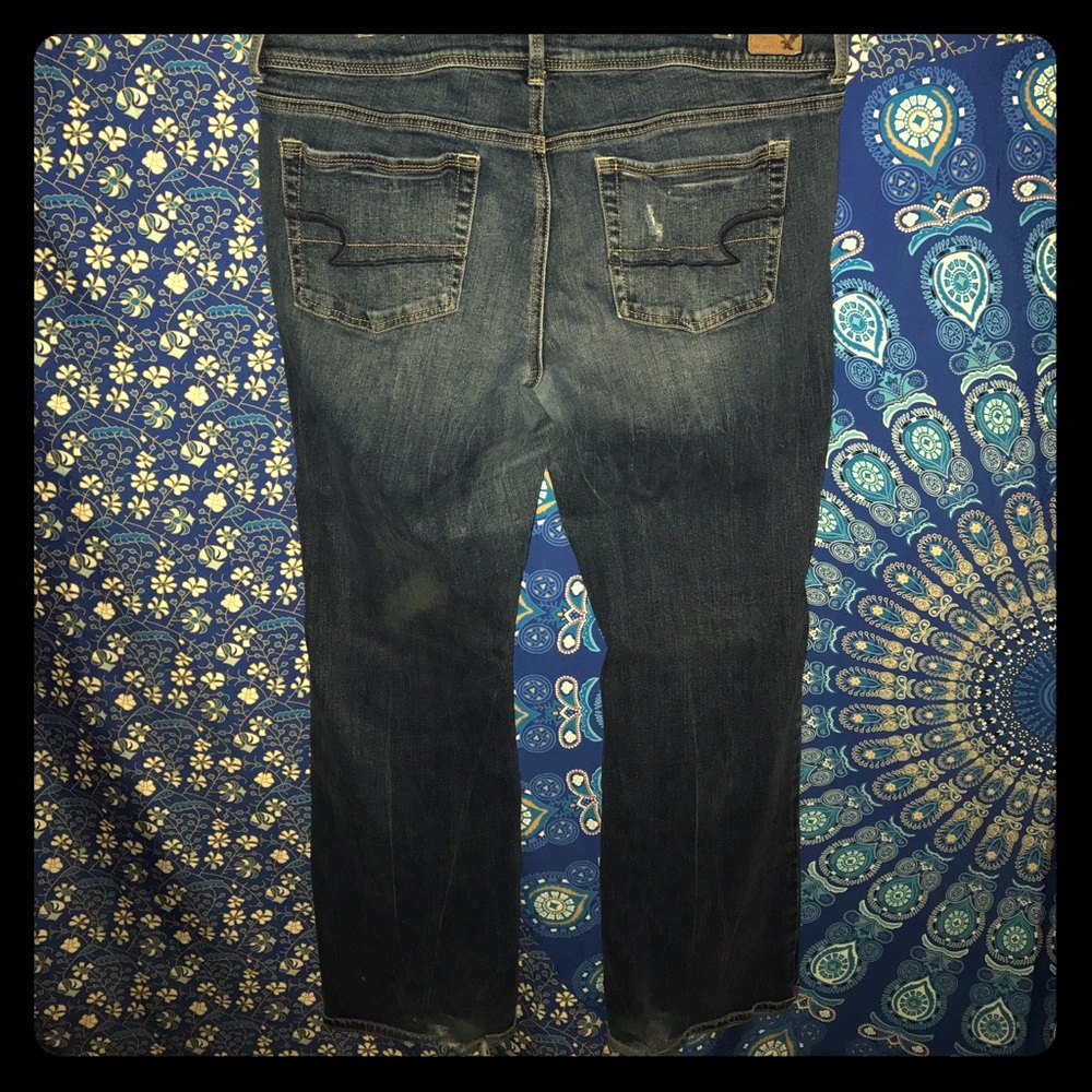 American Eagle size 14 kick boot regular jeans