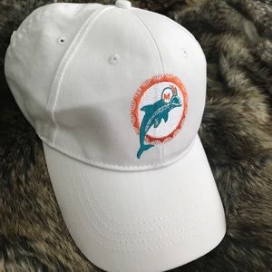 white miami dolphins hat