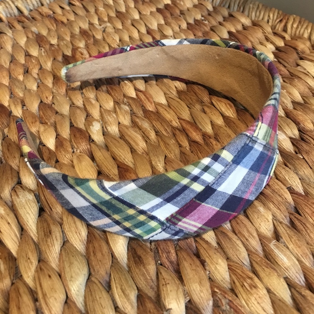 J.crew Plaid Headband