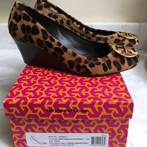 Tory Burch wedge heels.