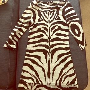 Long Zebra pattern Shirt!