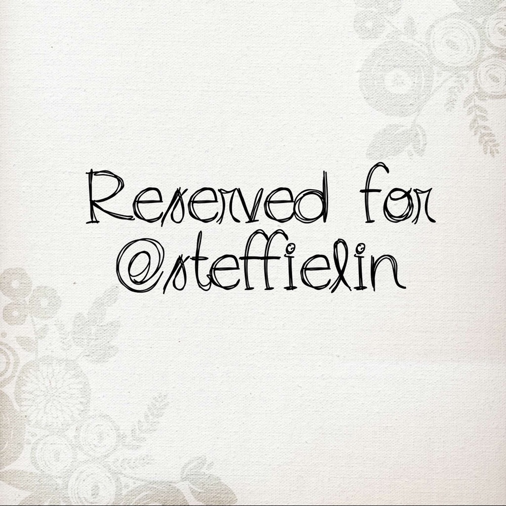 Item Reserved for Buyer