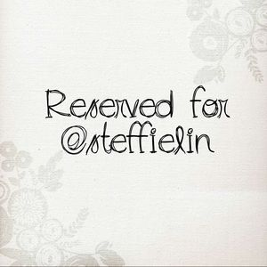 Item Reserved for Buyer