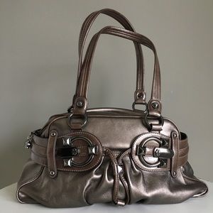 Kathryn Van Zeeland Purse, Metallic Bronze