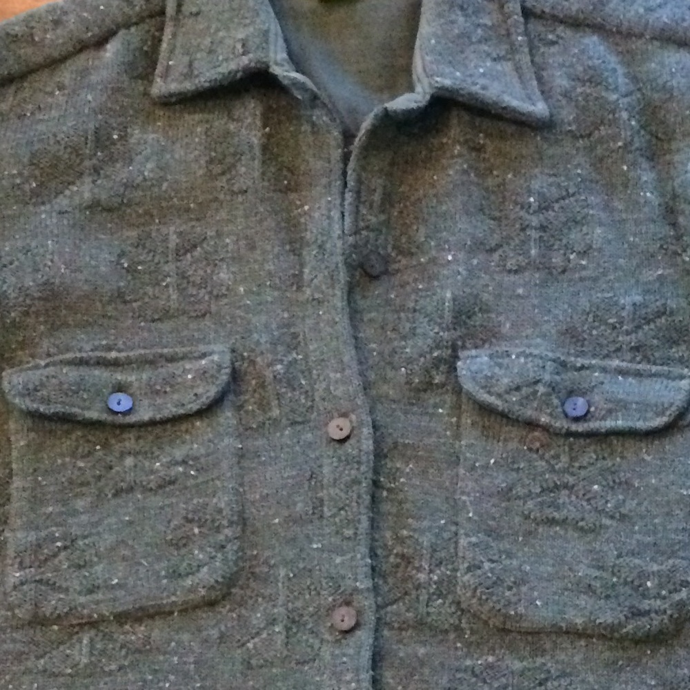 Anthropologie sweater jacket - read description