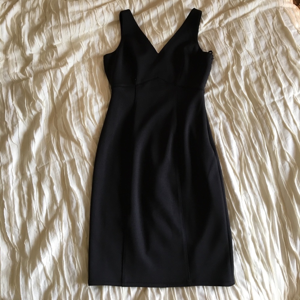 Calvin Klein black scuba dress