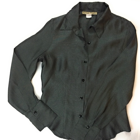 Tymings Limited Tops - 🛑SOLD🛑Vintage Tymings Limited Stripe Blouse