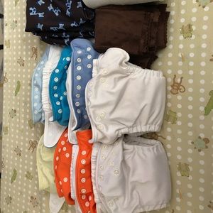 8 cloth diaper lot