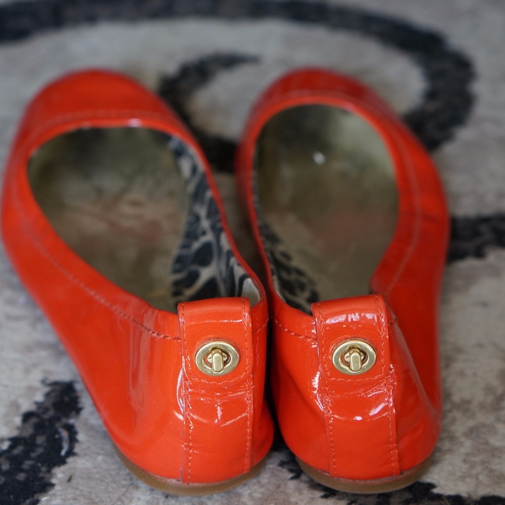 Coach ballet flats