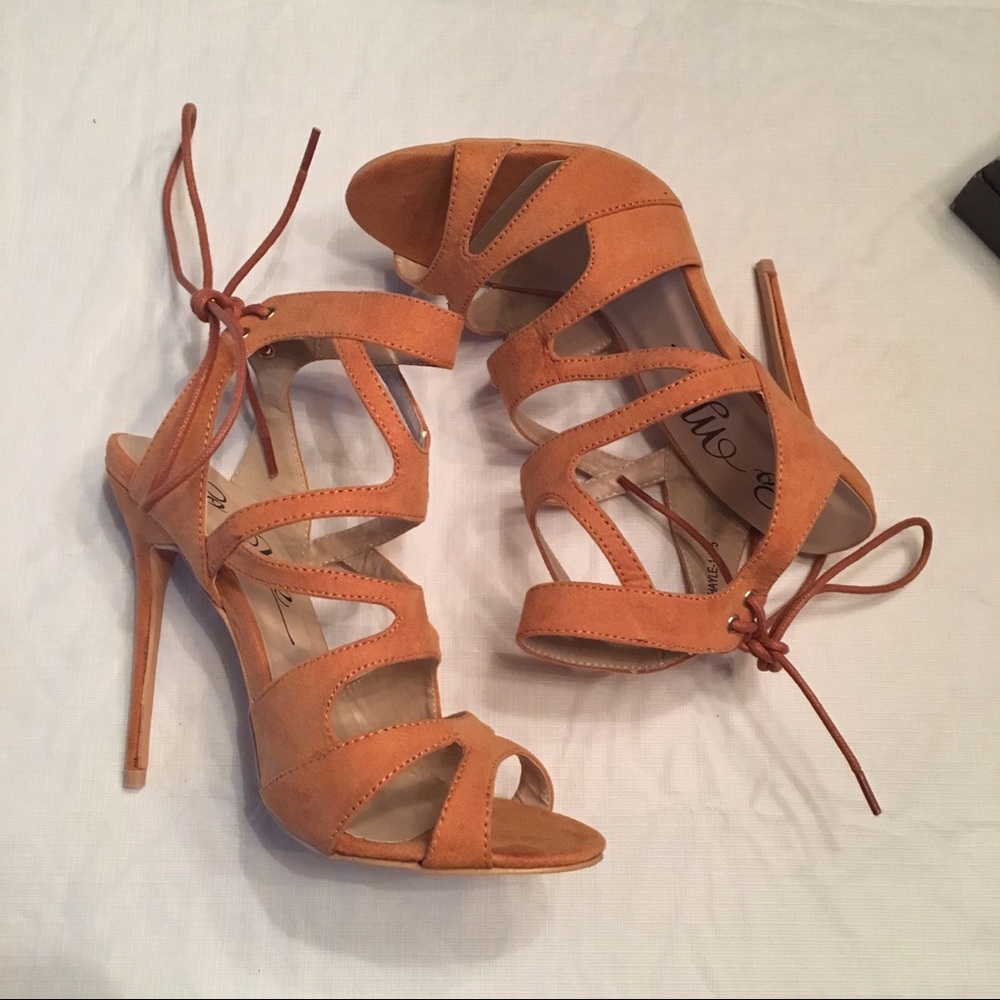 Lulu’s Caged High Heels - Picture 7 of 8