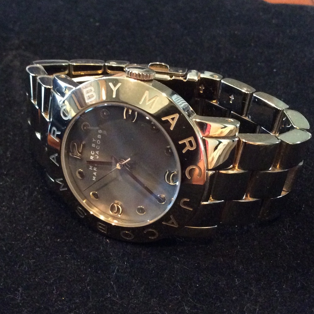 Marc Jacobs Gold Accent Watch